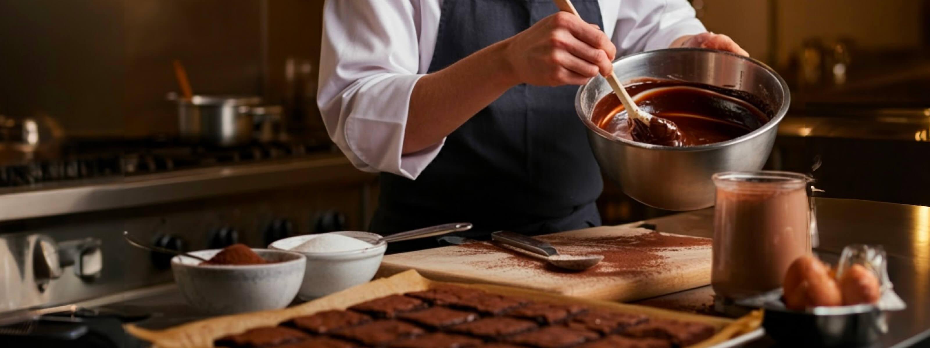 Using only the finest ingredients for our freshly baked brownies delivered by post  